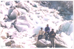 The Gomukh glacier