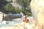  A Sadhu at Bhagirathi ghat