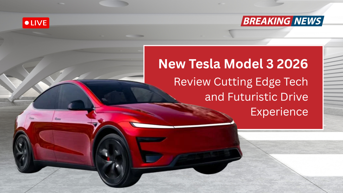 New Tesla Model 3 2026 Review Cutting Edge Tech and Futuristic Drive Experience