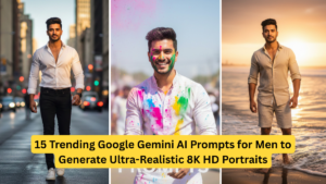 15 Trending Google Gemini AI Prompts for Men to Generate Ultra-Realistic 8K HD Portraits