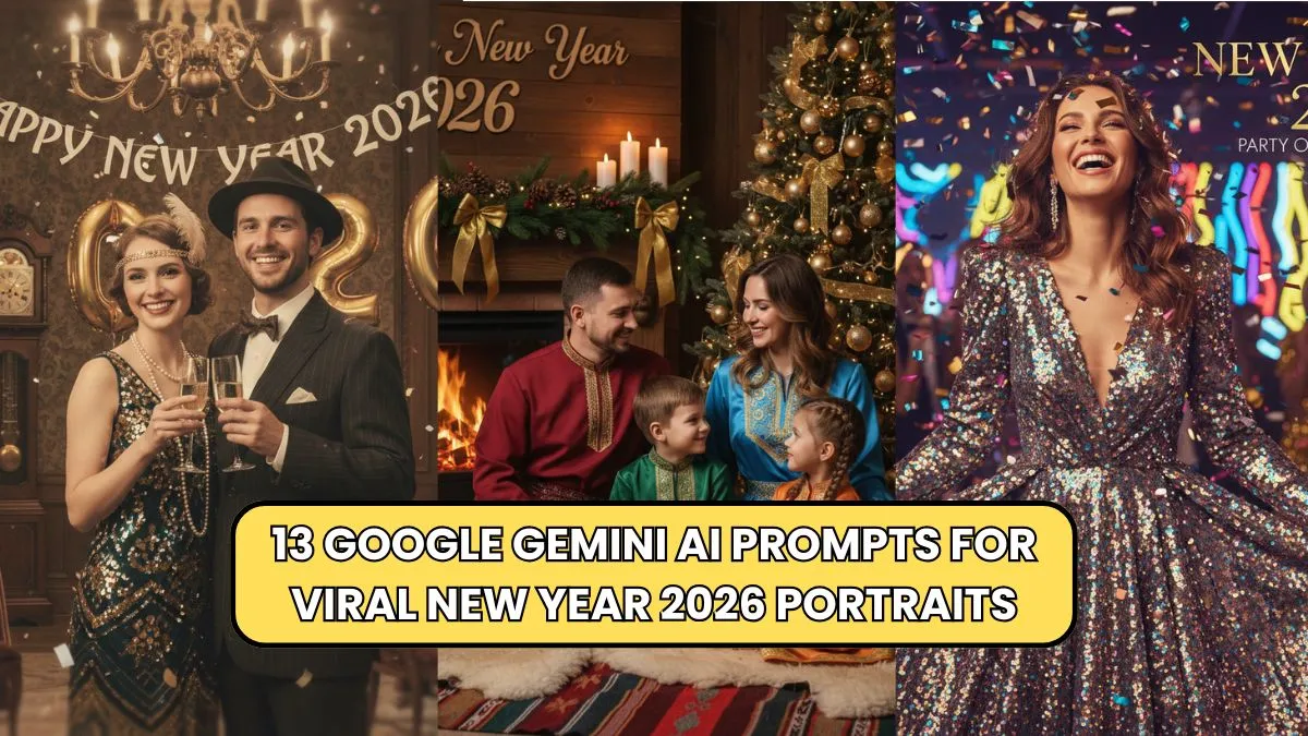 13 Google Gemini AI Prompts for Viral New Year 2026 Portraits