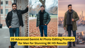 20 Advanced Gemini AI Photo Editing Prompts for Men for Stunning 8K HD Results