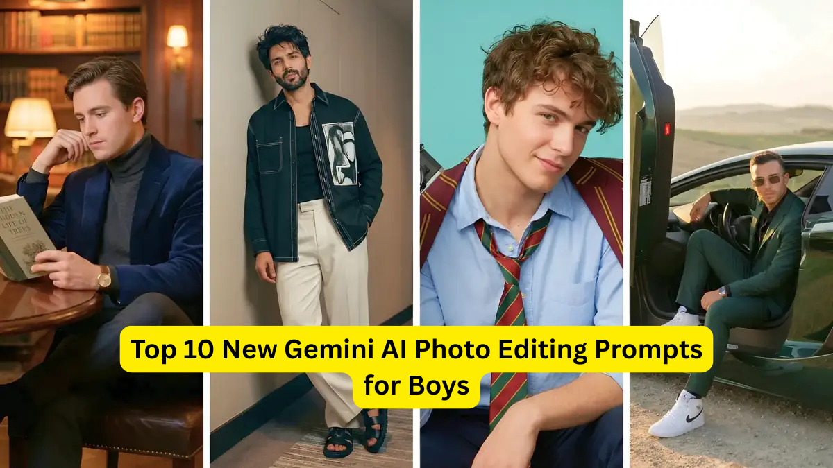Top 10 New Gemini AI Photo Editing Prompts for Boys